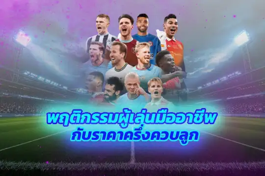 พฤติกรรมผู้เล่นมืออาชีพกับราคาครึ่งควบลูก